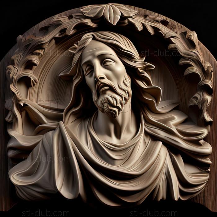 3D model st jesus (STL)